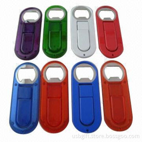 USB flash drive, 2GB memory capacity/customized logos welcomed/bottle opener shaped/promotional gift